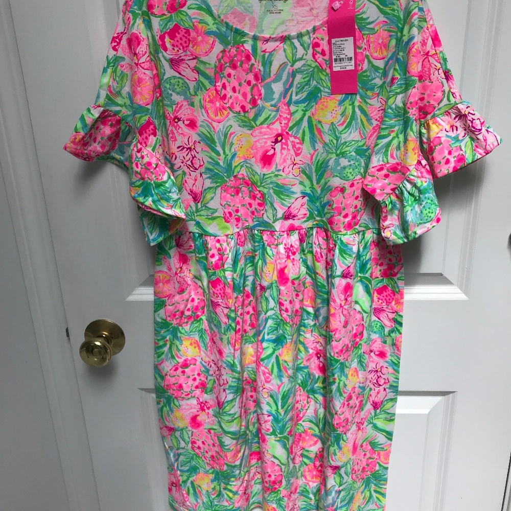 Lilly Pulitzer XS short sleeved dress